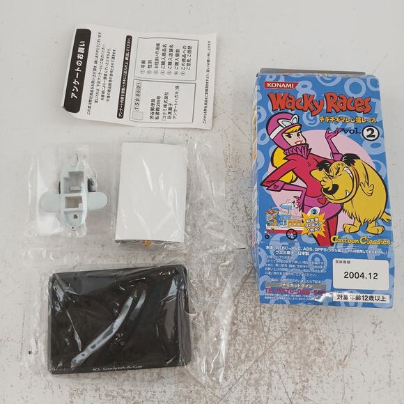 Wacky Races No.3 Convert-A-Car Konami Mini Vehicle Figure Hanna Barbera Japan - Picture 2 of 13